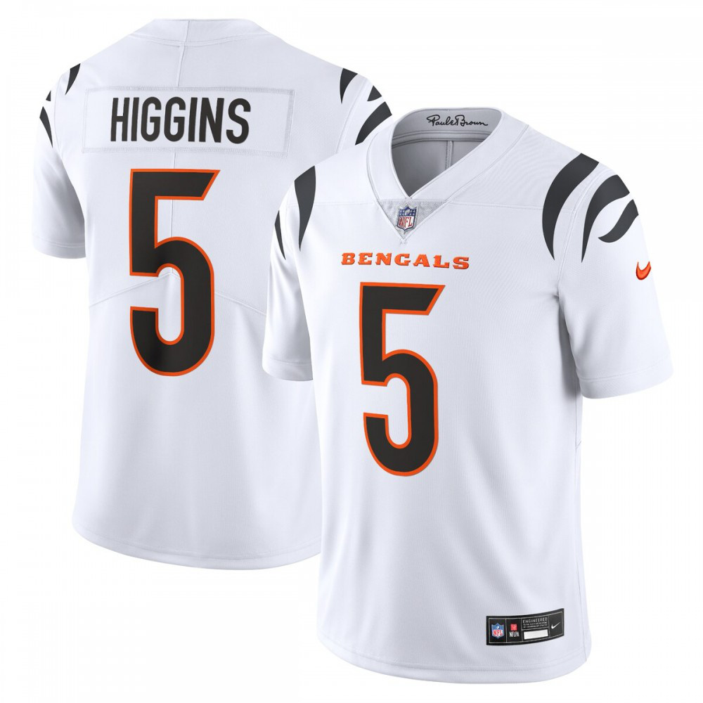 Tee Higgins Cincinnati Bengals Nike Vapor Untouchable Limited Jersey - White-Profan Arena